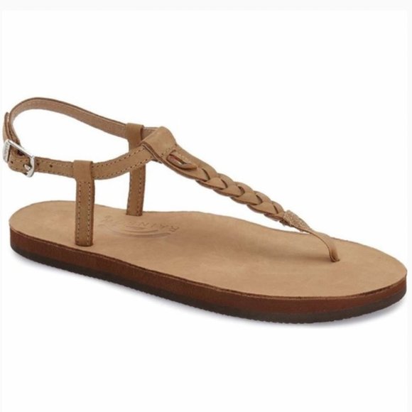 Rainbow Shoes - NEW Rainbow sandals T-street braided sandals 10